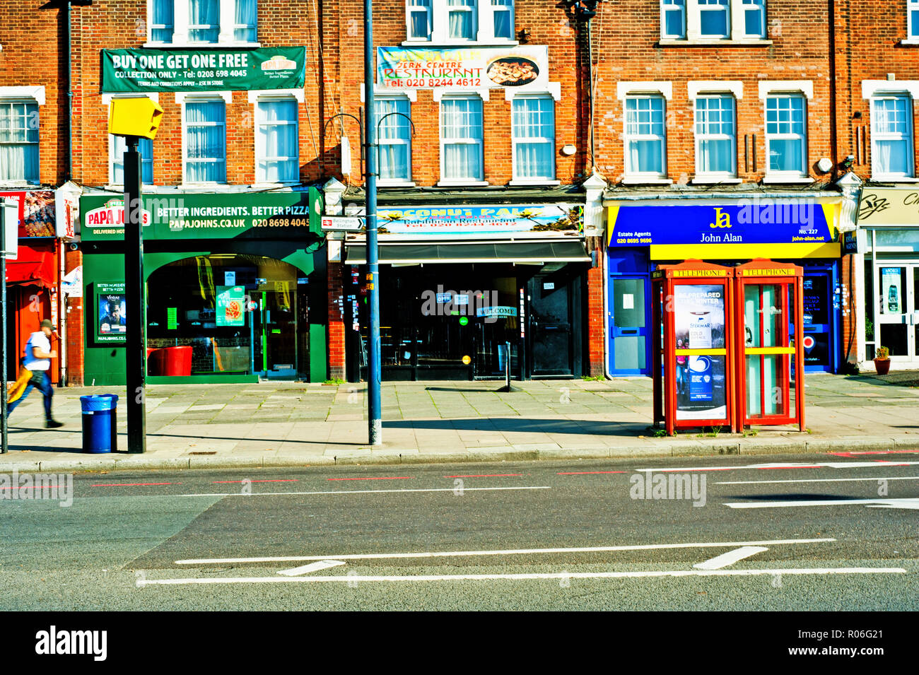 Shops, Bellingham, Borough of Lewisham, London, England Stock Photo Alamy