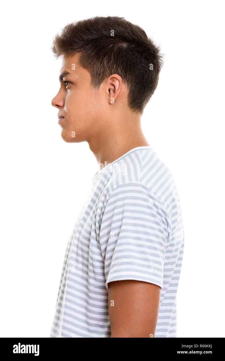 Side profile man hi-res stock photography and images - Alamy