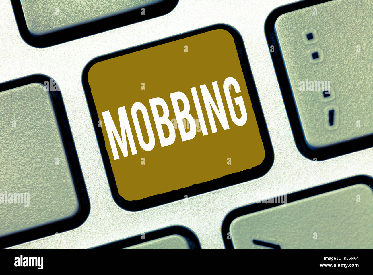 Mobbing text hires stock photography and images Alamy