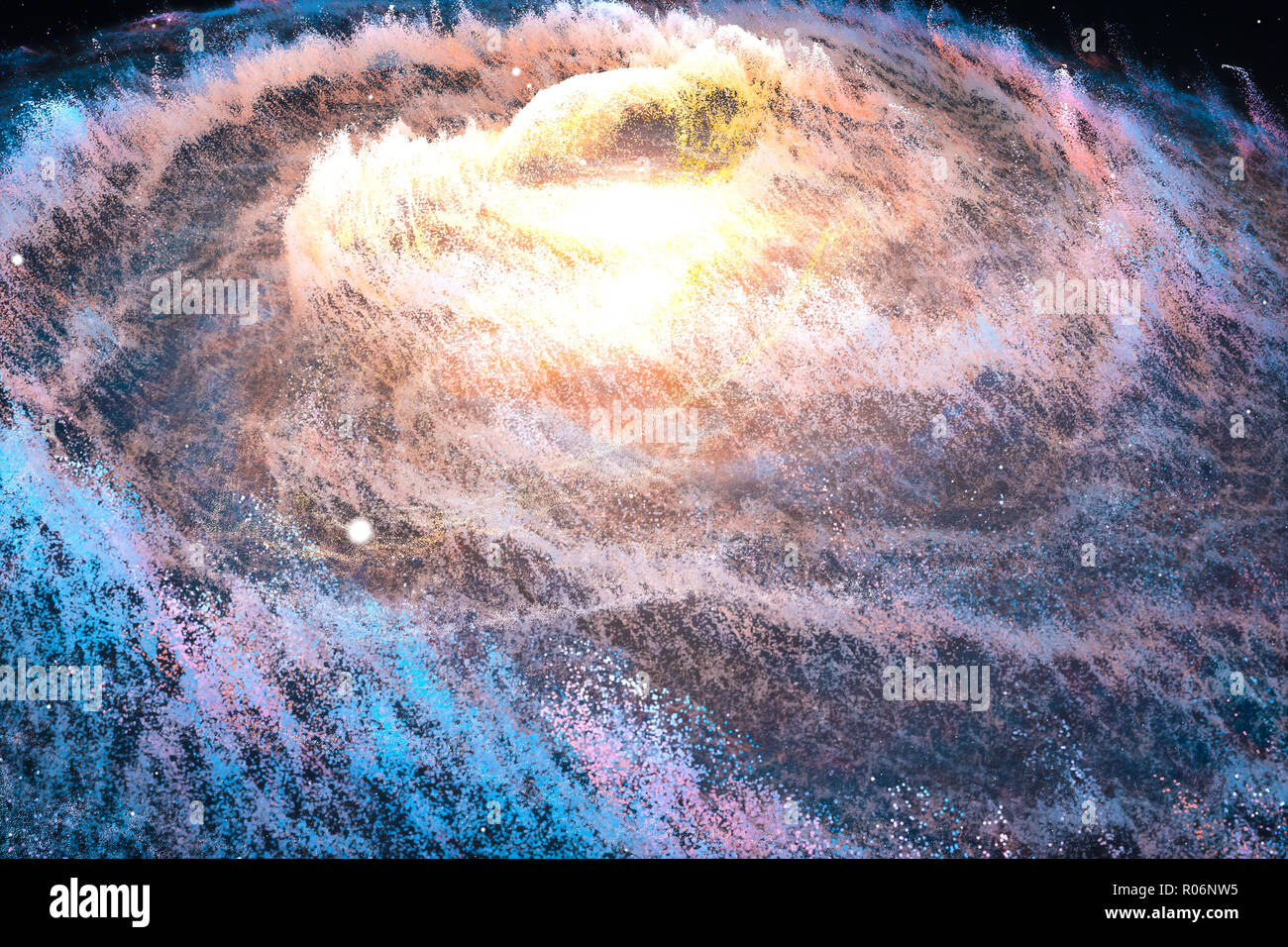 Rendering fantasy space stars nebula hi-res stock photography and ...