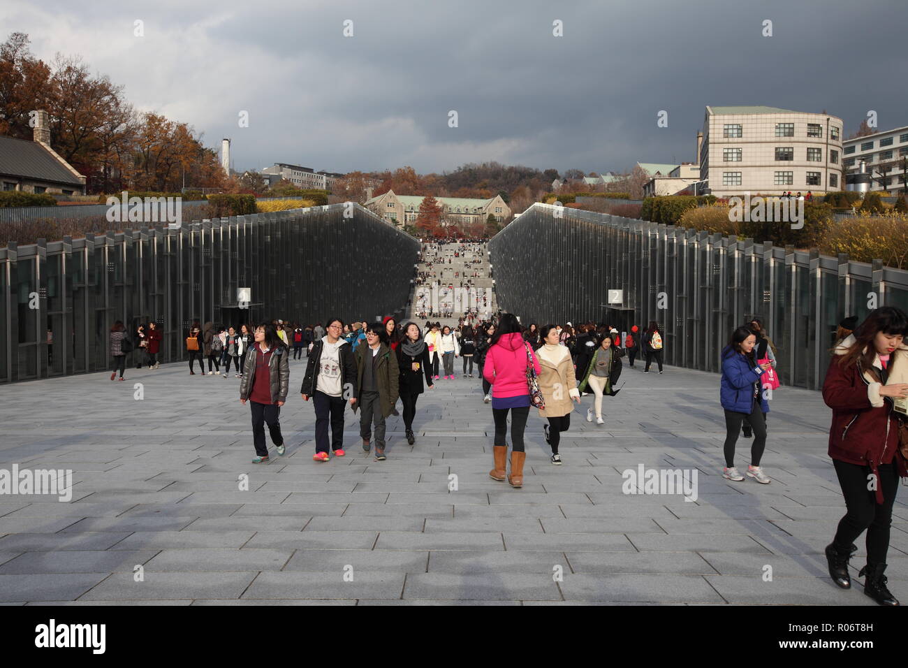 Ewha womans university in Seoul world’s largest women’s university with nearly 25,000 students, South Korea Stock Photo