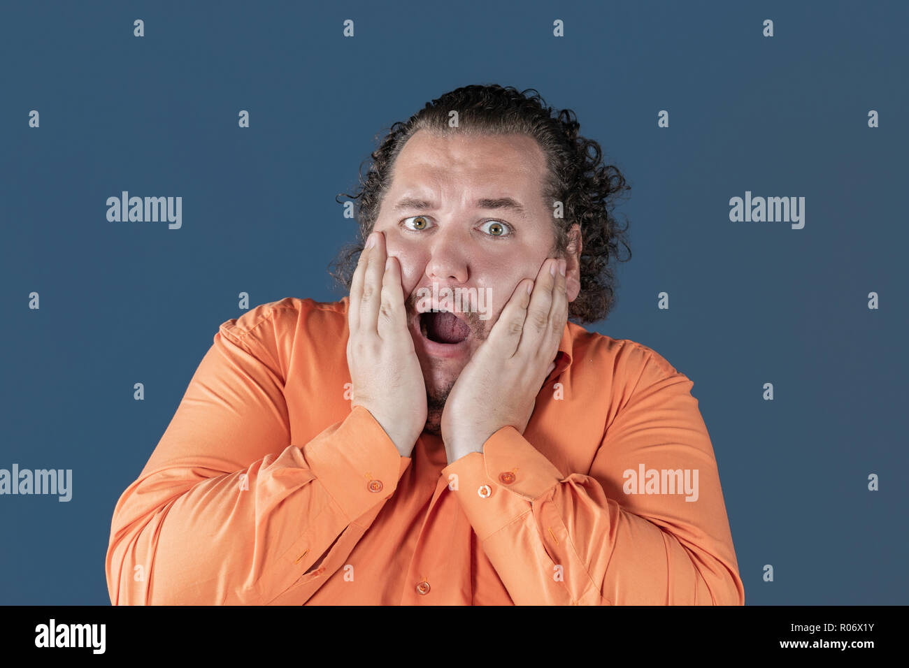 Shouting at fat person hi-res stock photography and images - Alamy