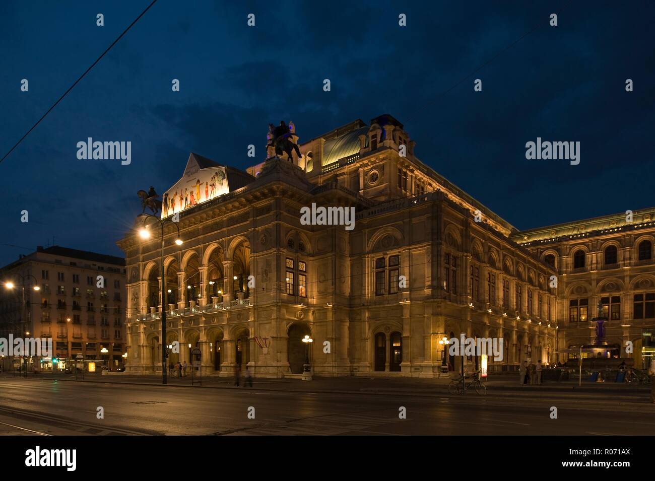 Wien, Staatsoper Vienna, Opera House Stock Photo Alamy