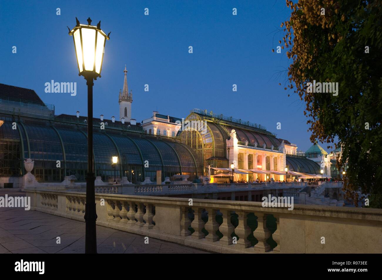 Wien, Burggarten, Palmenhaus Stock Photo