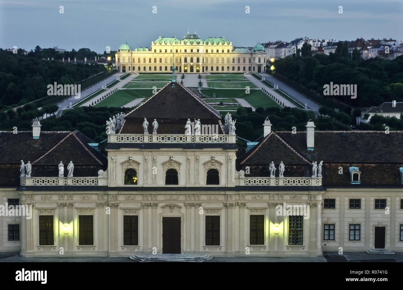 Belvedere Garten Stock Photos Belvedere Garten Stock Images Alamy