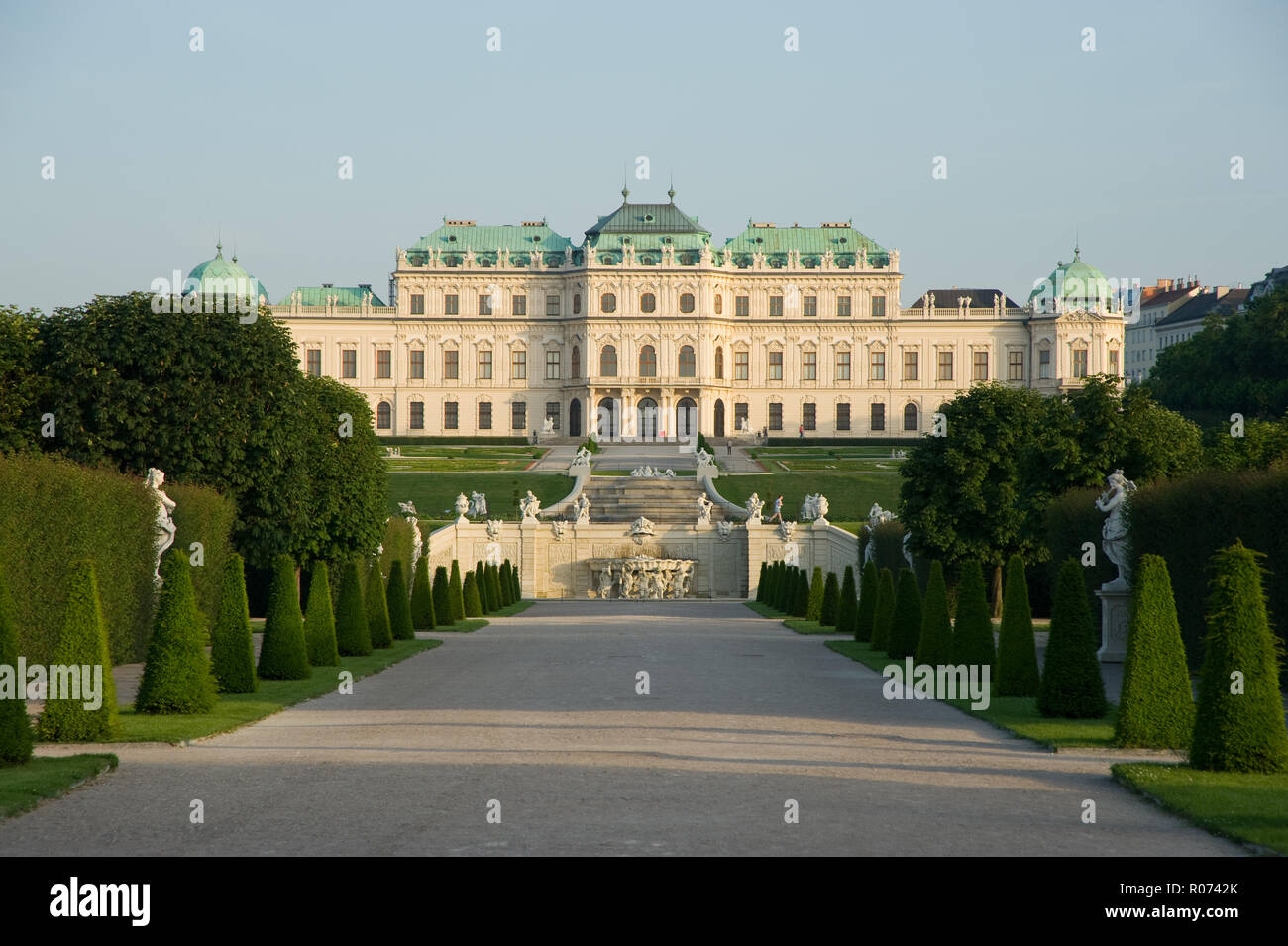 Belvedere Garten Stock Photos Belvedere Garten Stock Images Alamy