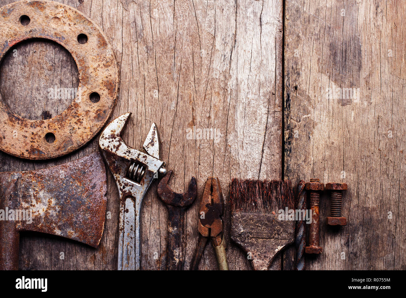 Old tillage tools hi-res stock photography and images - Alamy