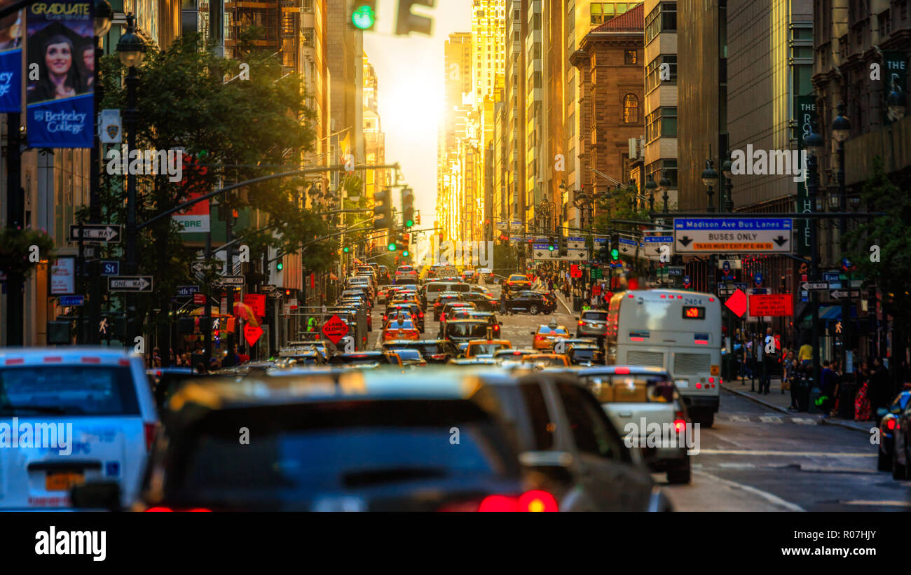 Streets of New York Stock Photo