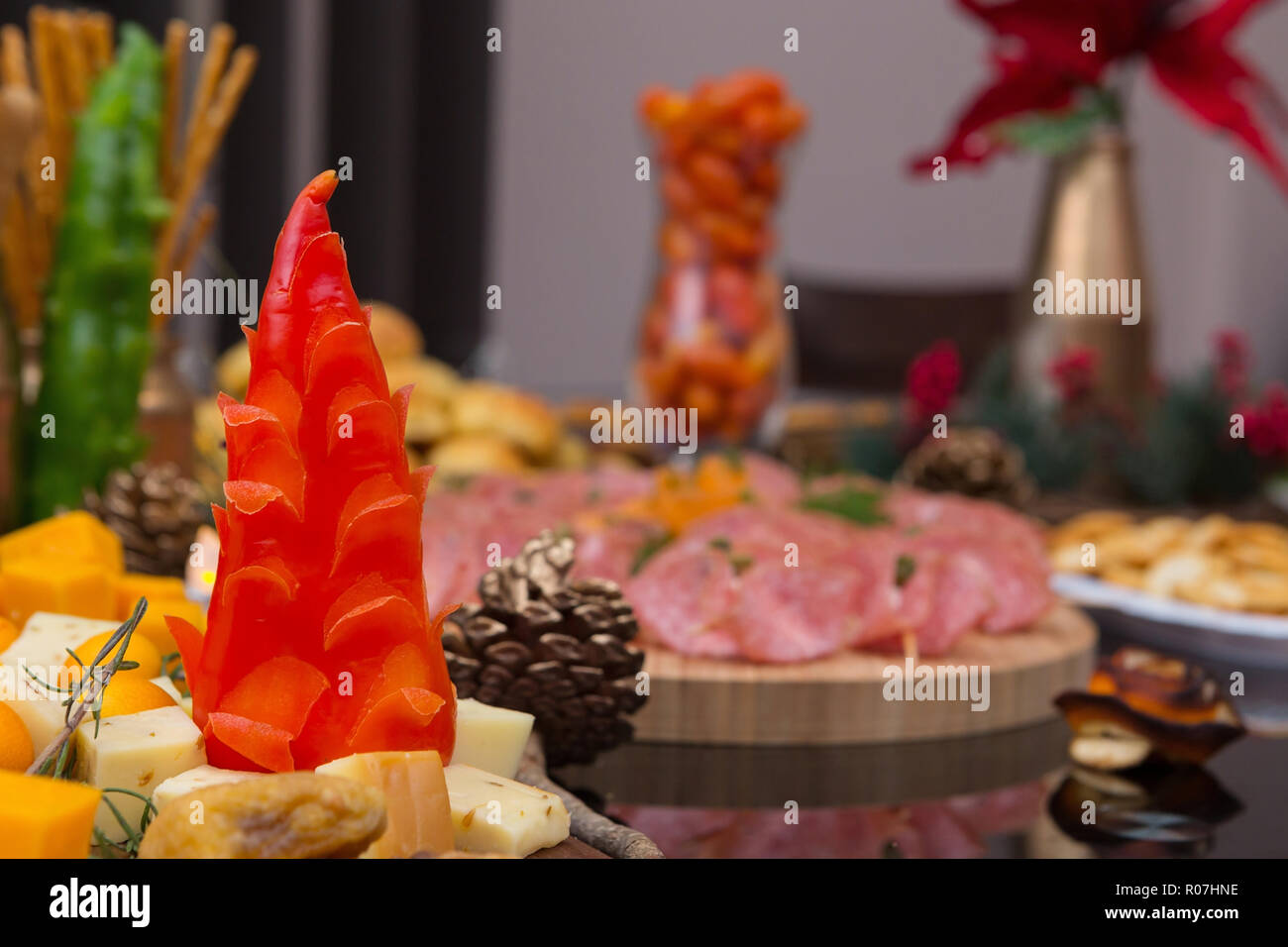 Platters of finger food hi-res stock photography and images - Alamy