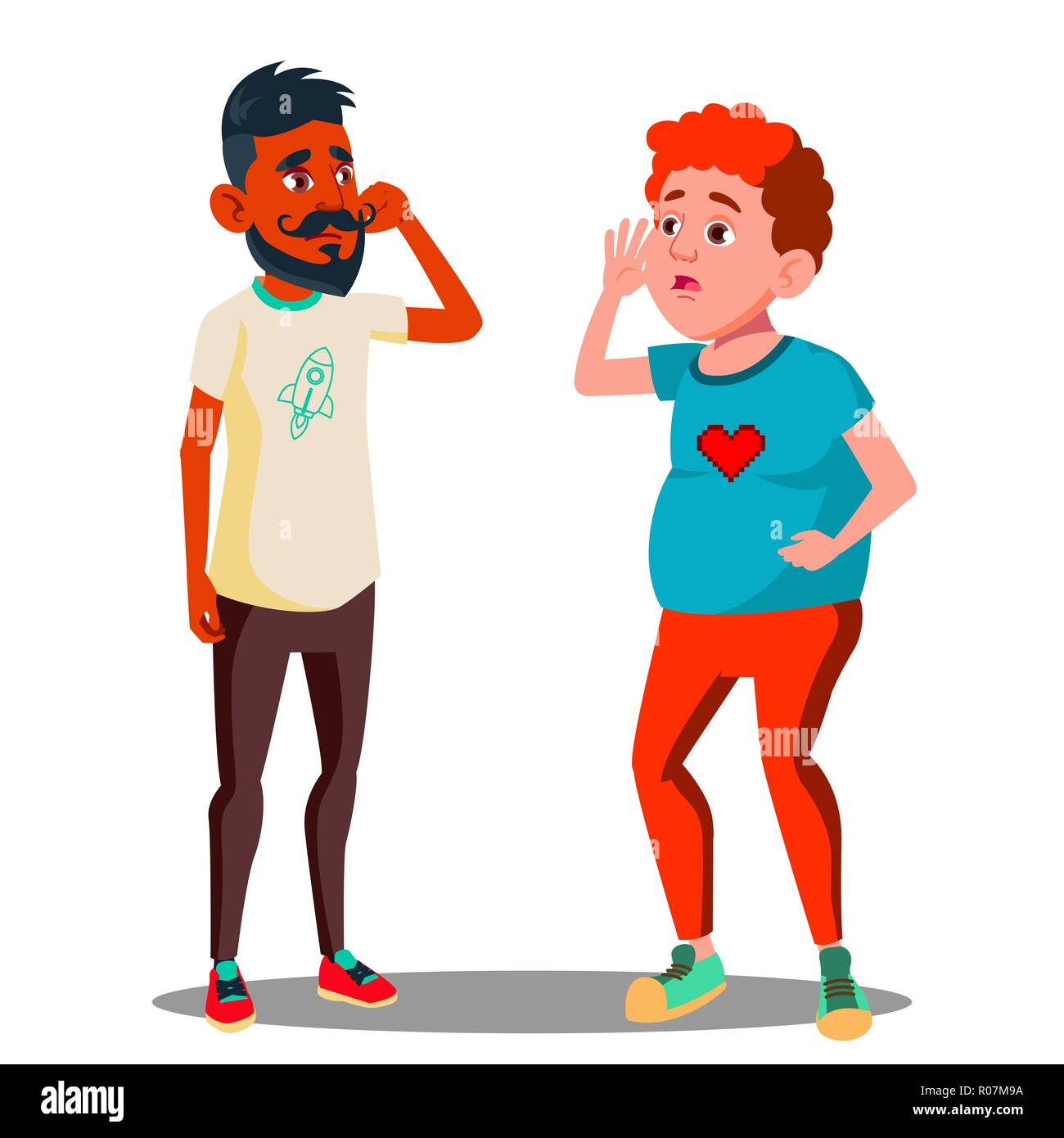 Hearing impairment student Stock Vector Images - Alamy