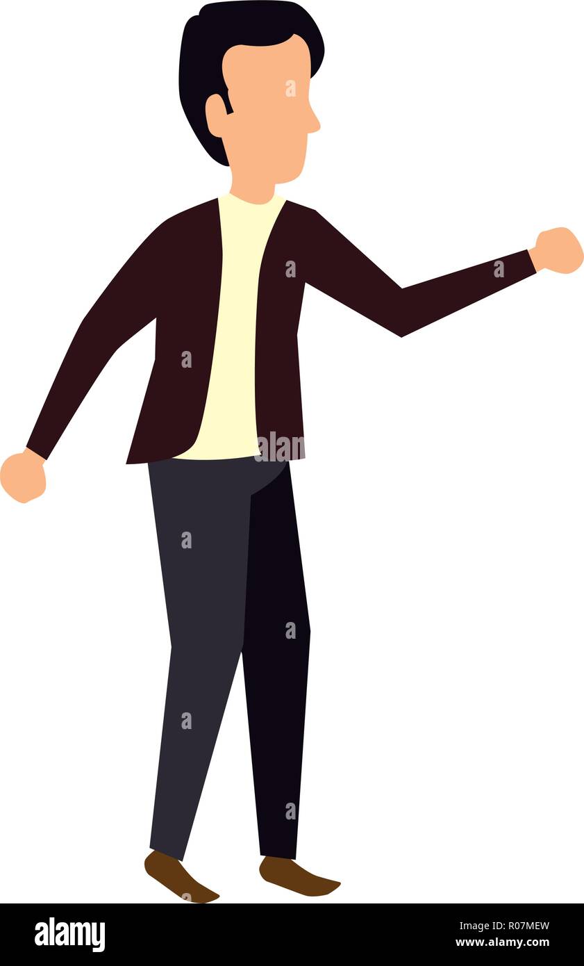 elegant businessman avatar character Stock Vector Image & Art - Alamy