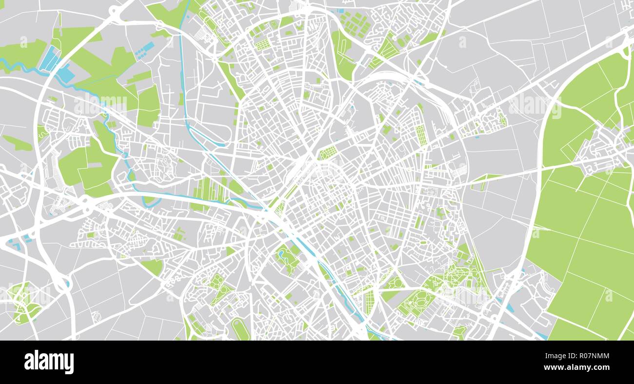Map Of Reims France Urban Vector City Map Of Reims, France Stock Vector Image & Art - Alamy