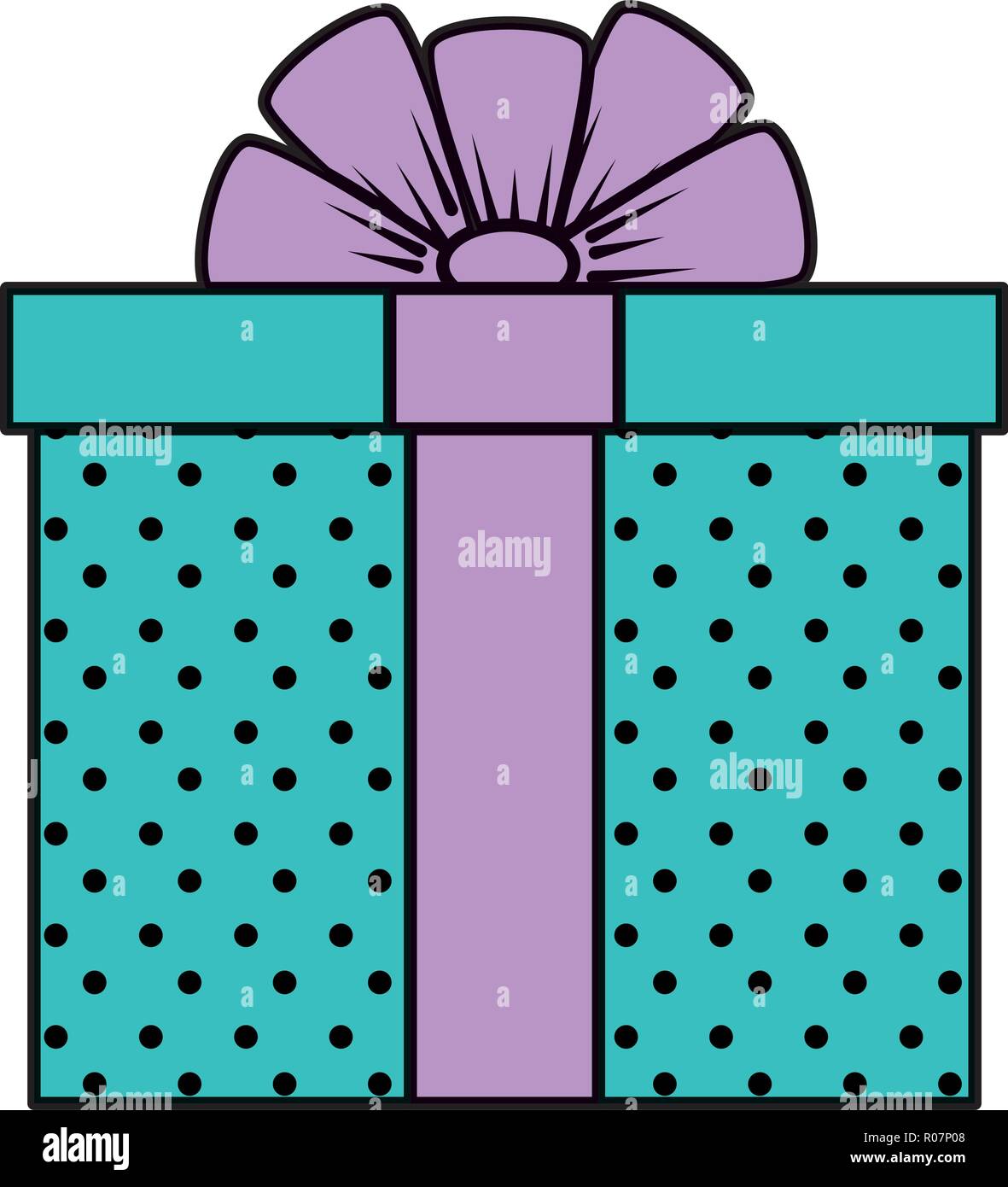 gift box present icon vector illustration design Stock Vector Image ...