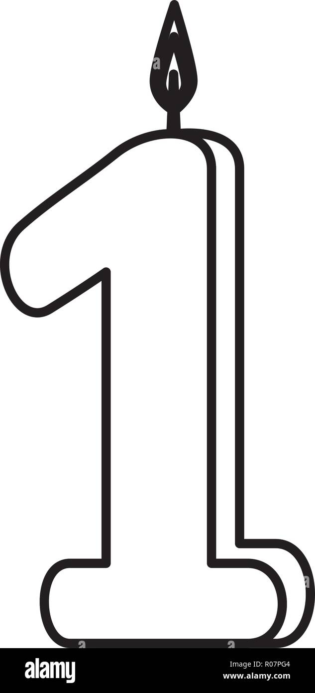 Number One Clipart Black And White