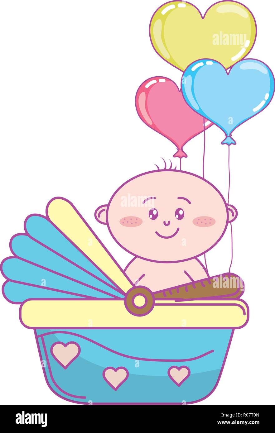 Baby shower cartoon Stock Vector Image & Art - Alamy