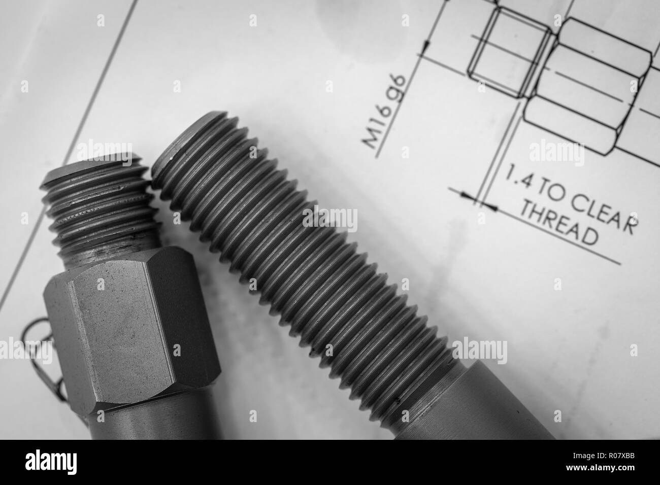 Engineering Background Stock Photo