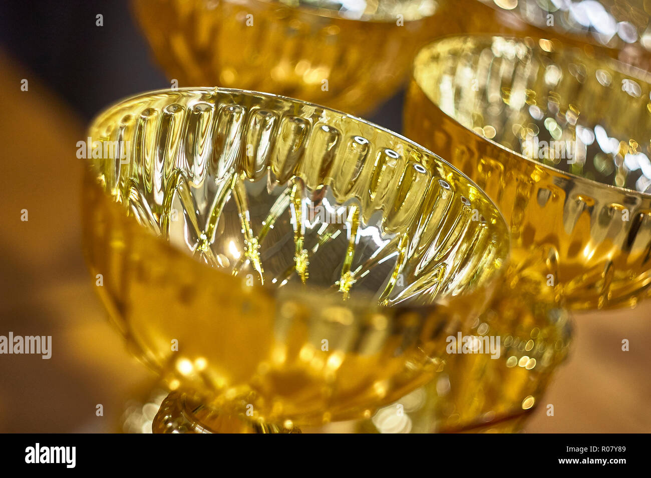 Detail of some prize races for the race or trophy, golden prize races