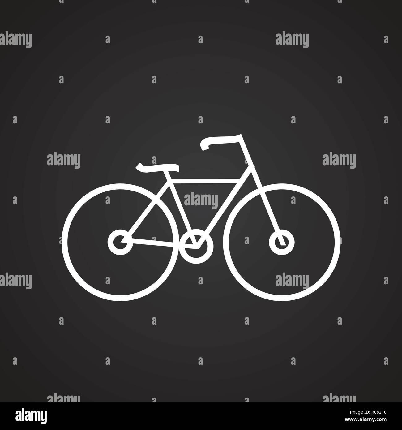 Cycling icon modern line Stock Vector Images - Alamy