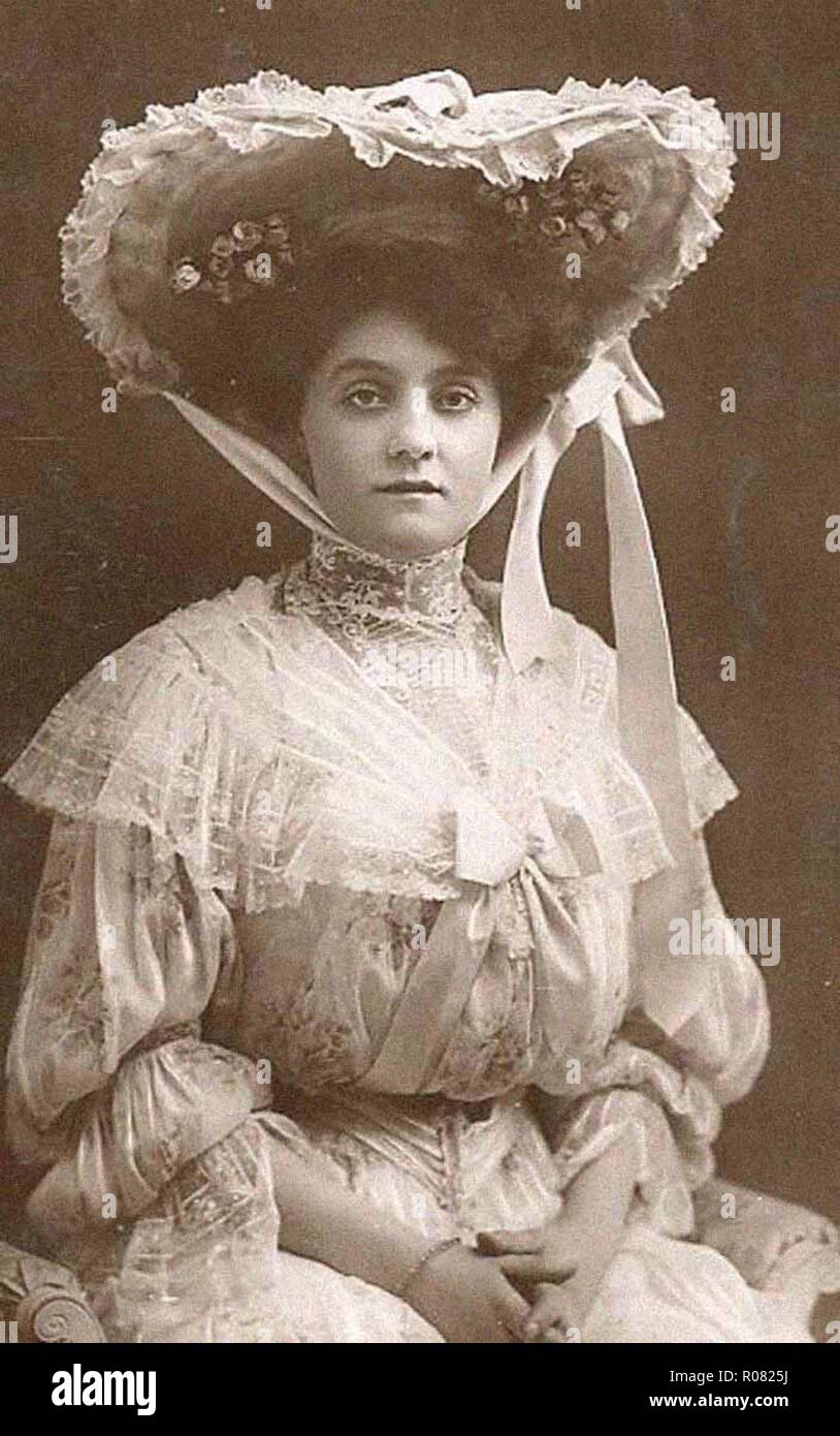 beautiful photo of a vintage victorian lady in period costume dress Stock  Photo - Alamy