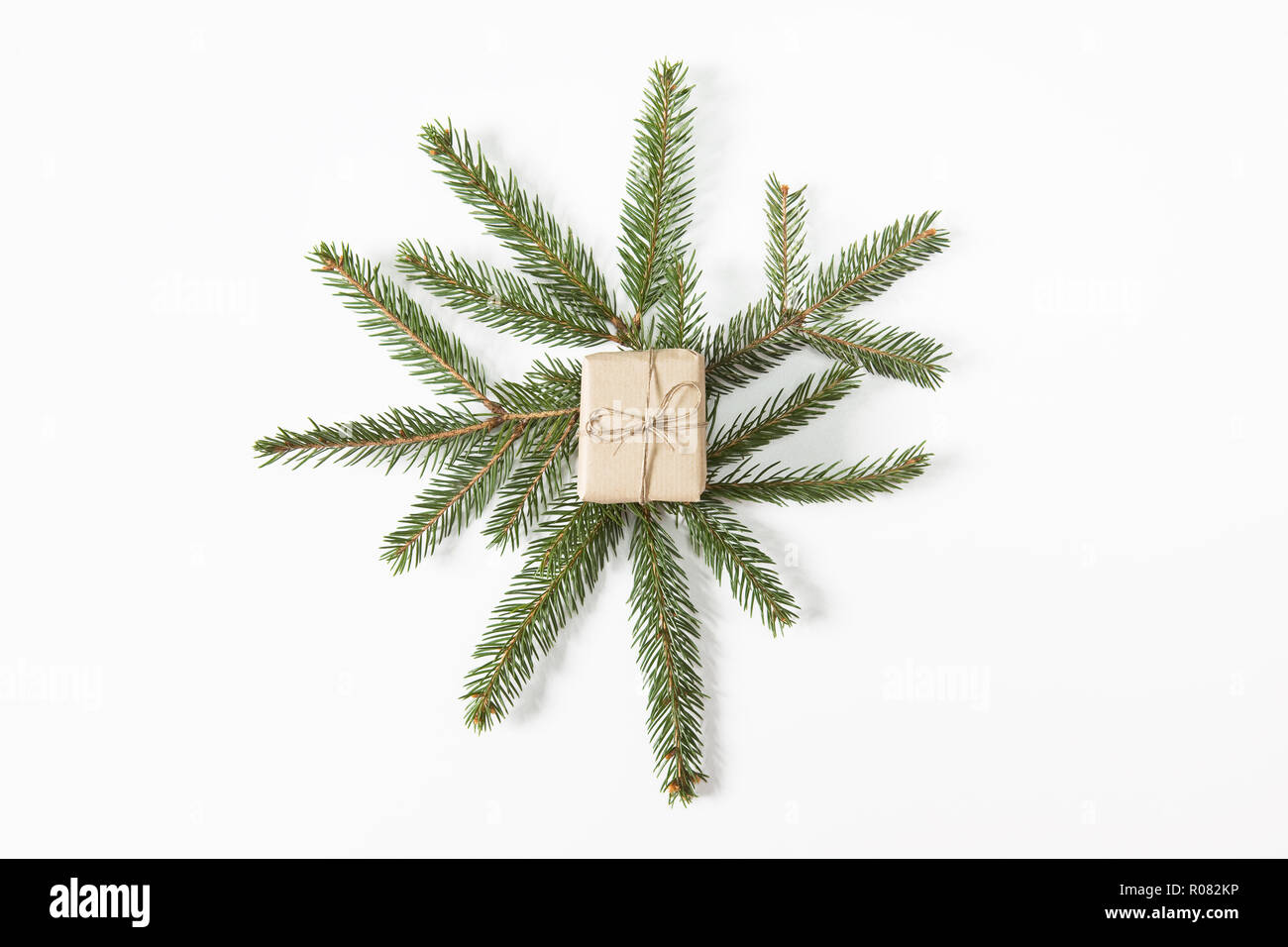 Winter flat lay style Cut Out Stock Images & Pictures - Alamy