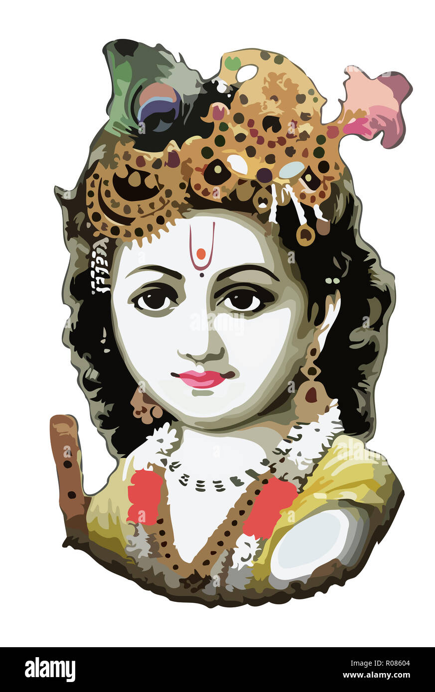 Hindu God Ganesha - Vector Sketch Illustration Stock Vector | Adobe Stock