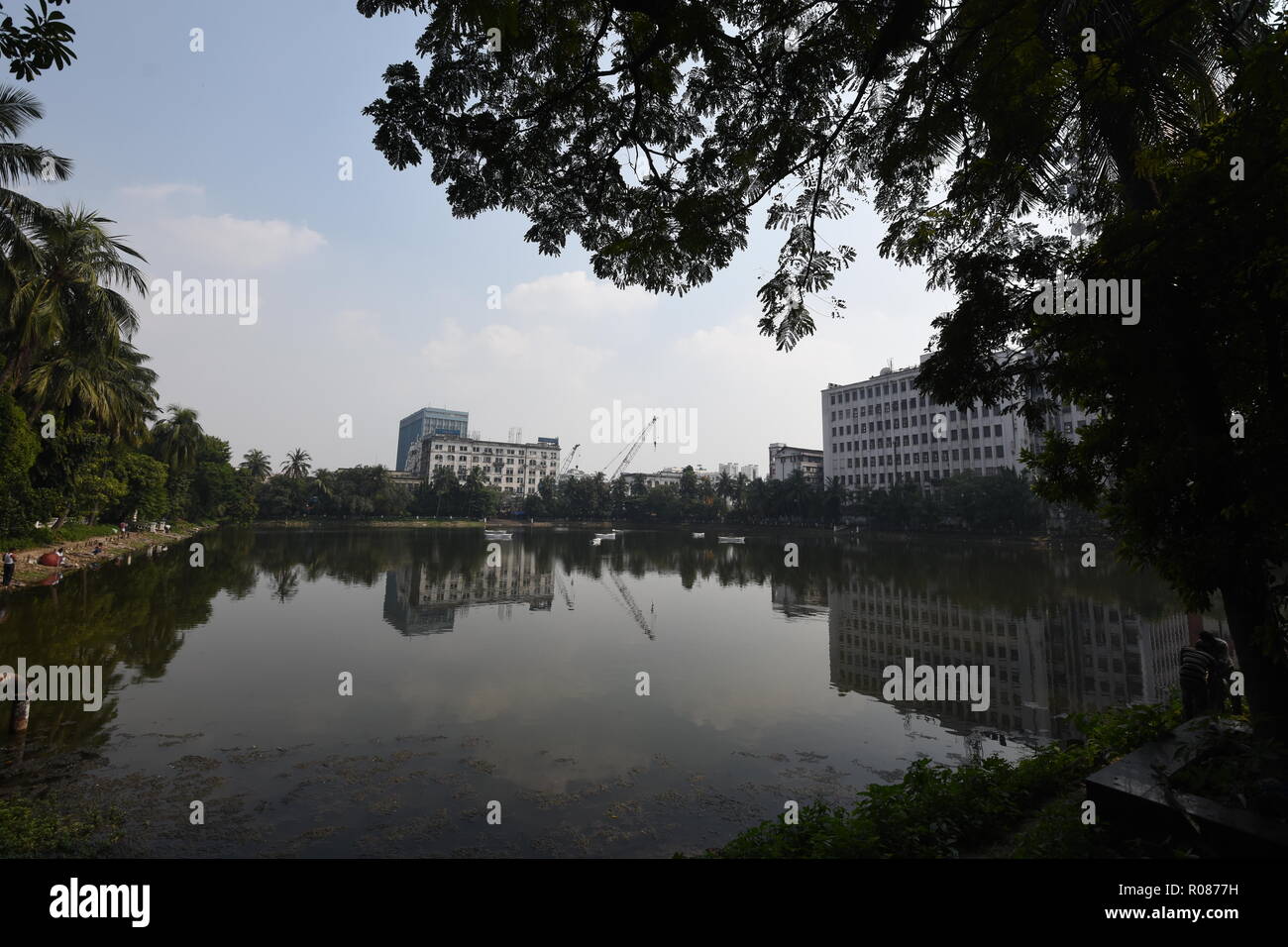 Lal Dighi, Dalhousie Square, Kolkata, India Stock Photo Alamy