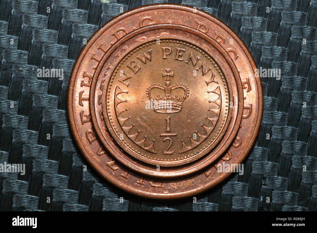 Half penny coin hires stock photography and images Alamy
