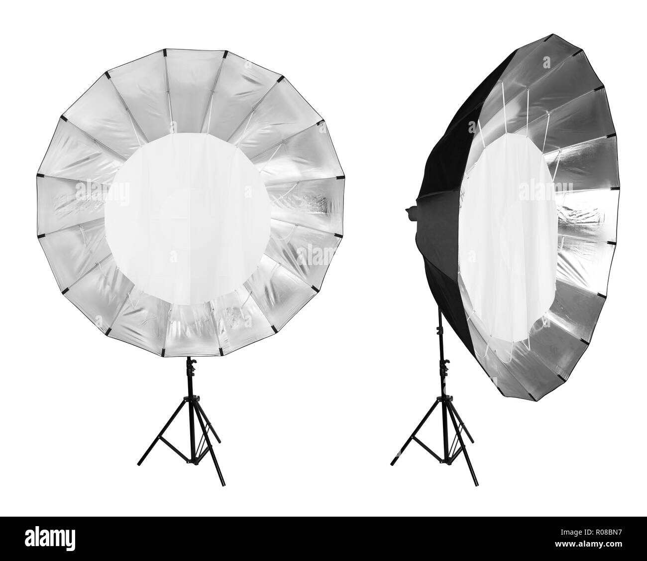 Studio lighting isolated on the white background Stock Photo Alamy