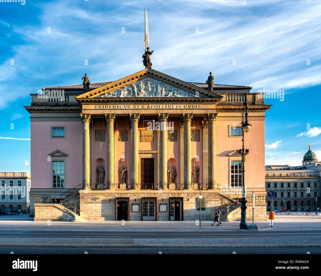 German State Opera, Unter den Linden, Berlin, Germany Stock Photo