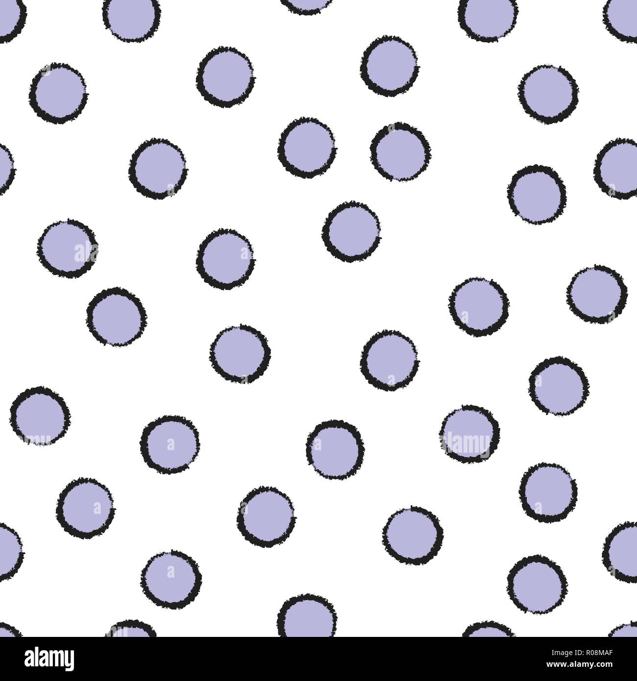 Mock Wrapping Paper Decor Background Pastel Purple Violet Circles