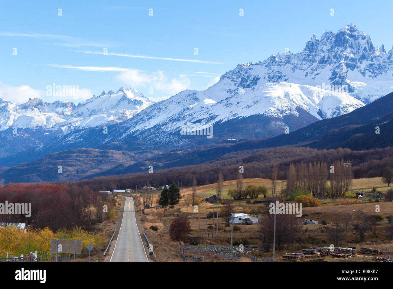Austral Route the route 7, known as the Austral Route or Carretera Austral, here with ...