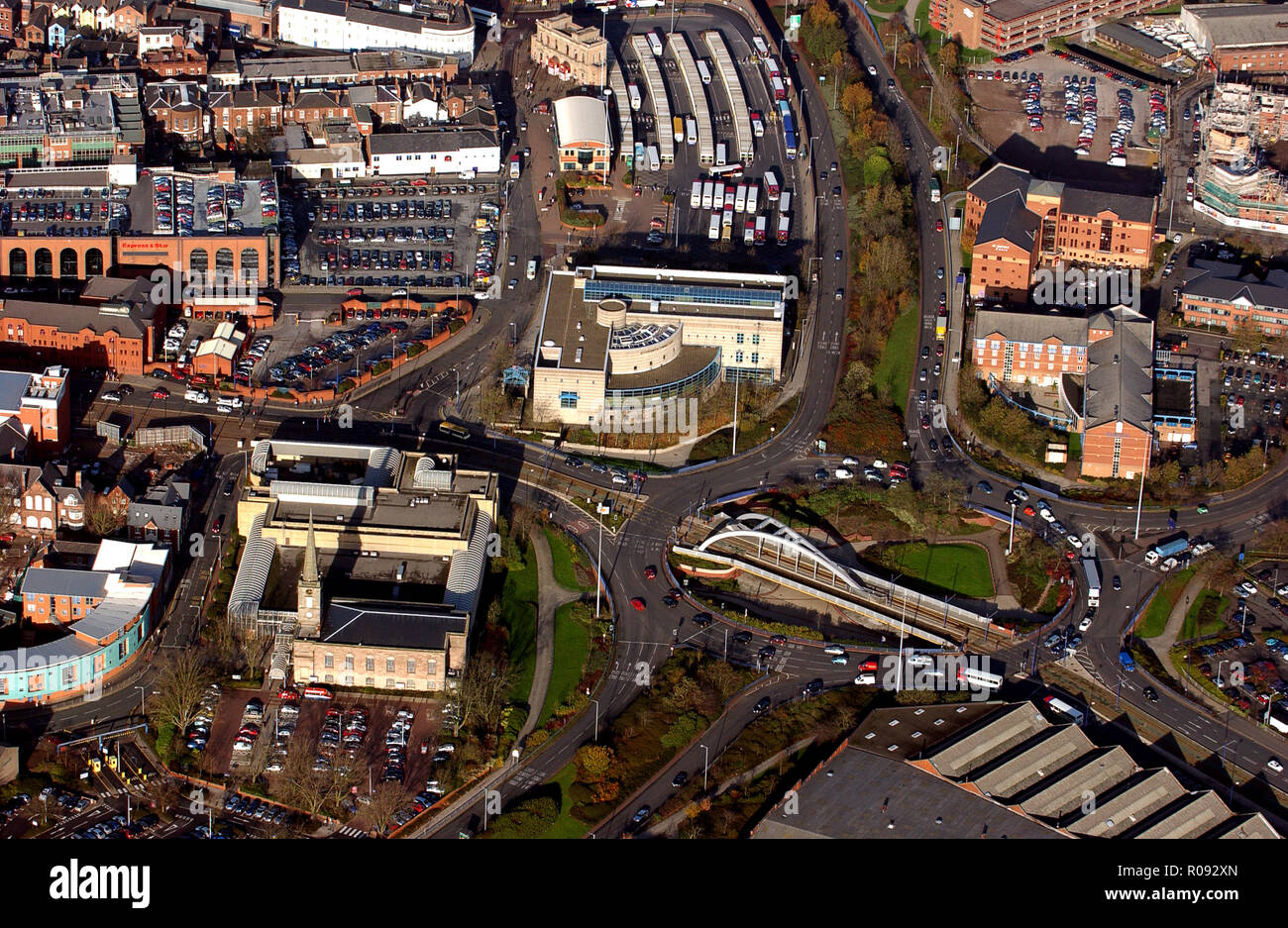 Wolverhampton town centre hi-res stock photography and images - Alamy