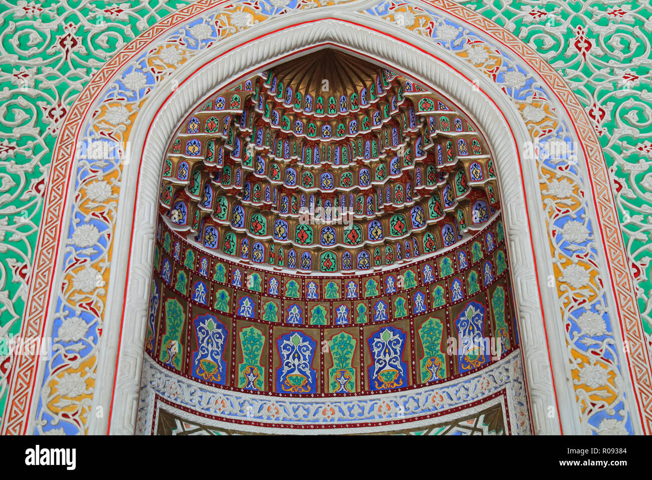 Uzbekistan; Tashkent, Museum of Applied Arts, interior, Stock Photo