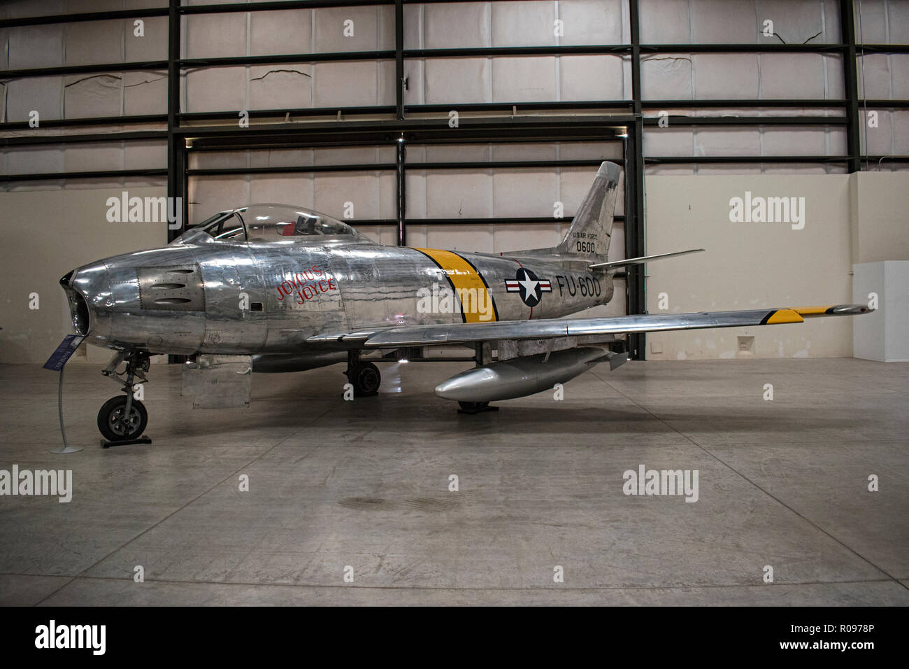 F-86 Sabre, Pima Air & Space Museum. Tucson Arizona. USA Stock Photo