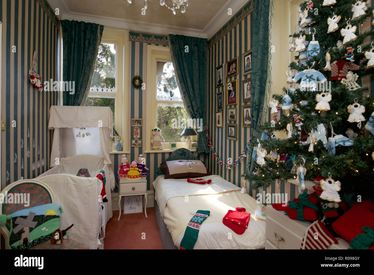 The nursery at The Hall at AbbeyCwmHir Stock Photo Alamy