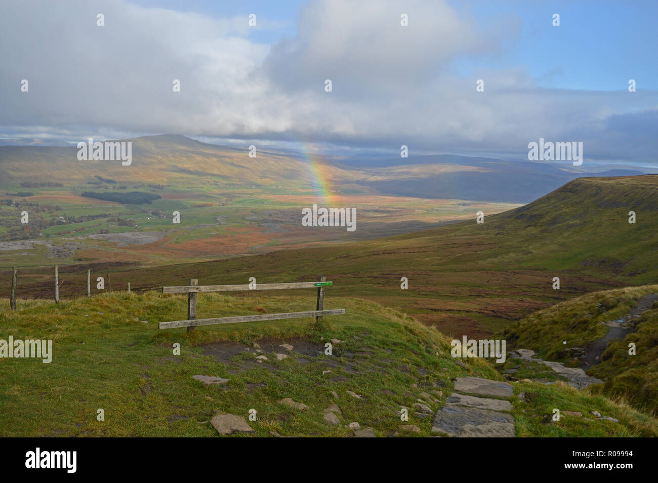 Ribblehead viaduct from whernside hi-res stock photography and images ...
