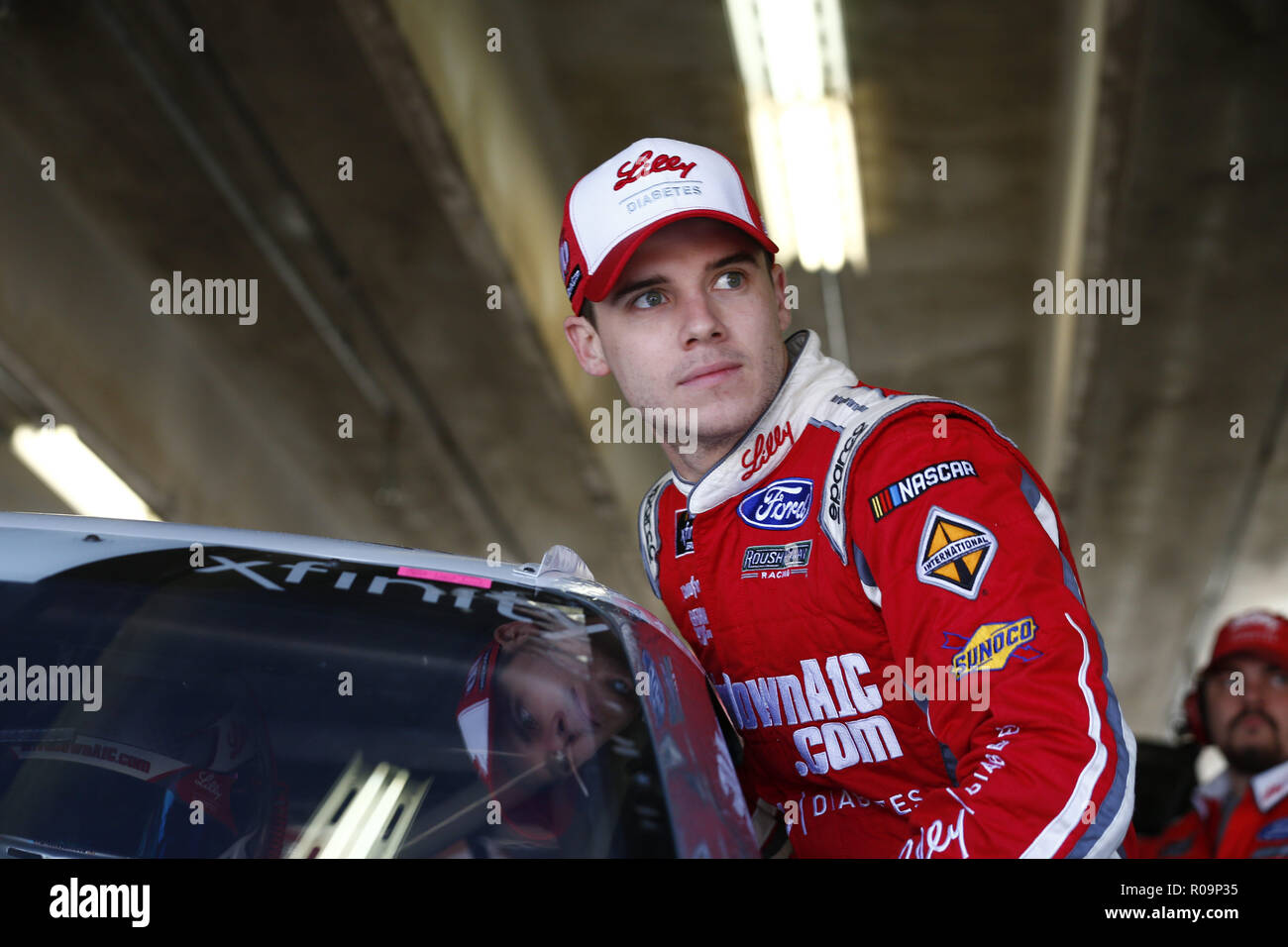 Ryan Reed 16 Ft. Worth, Texas, USA. 2nd Nov, 2018. Ryan Reed (16) hangs out in the ...