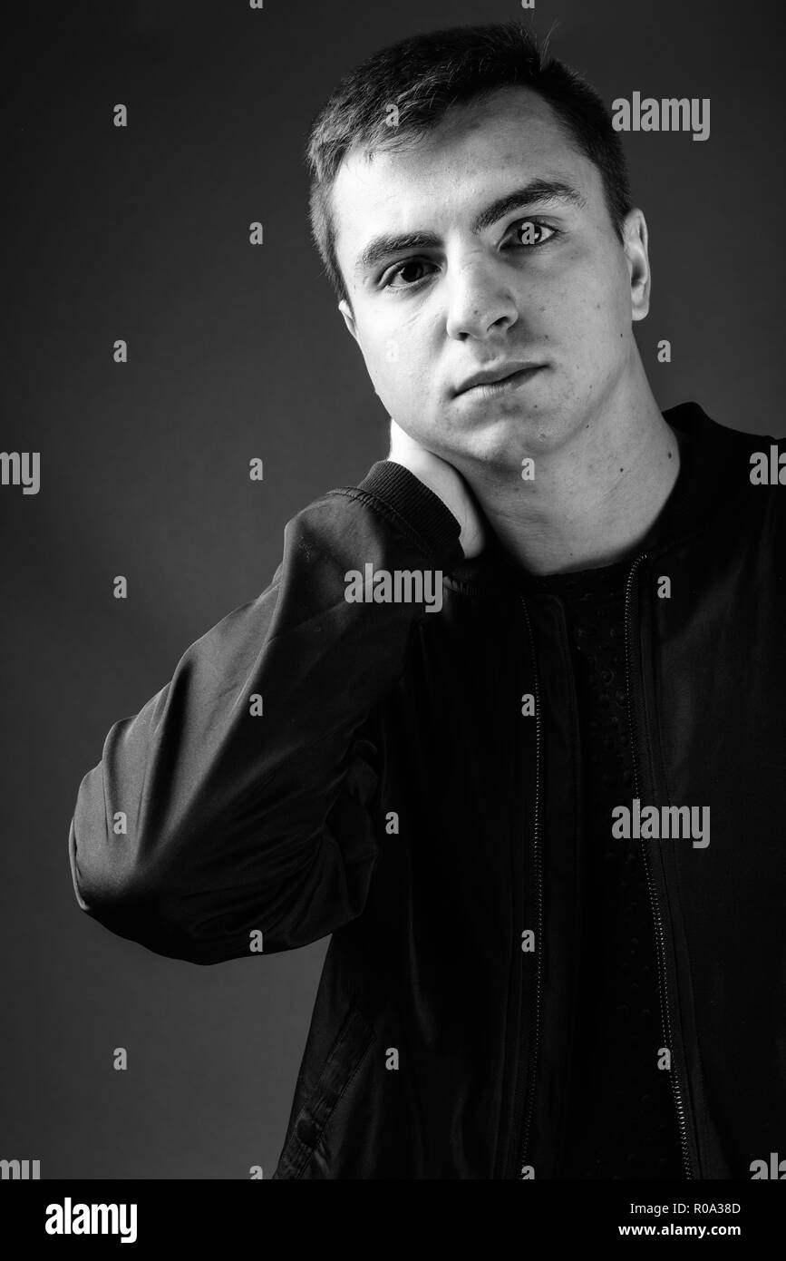 Black shadow man Black and White Stock Photos & Images - Alamy