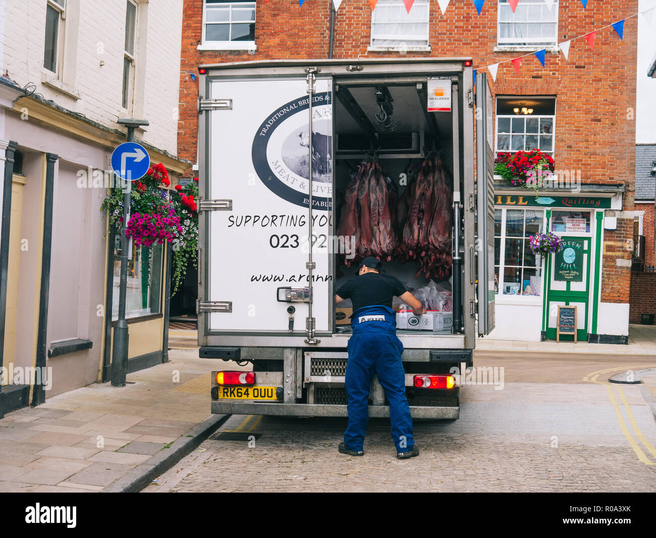 Meat truck hires stock photography and images Alamy