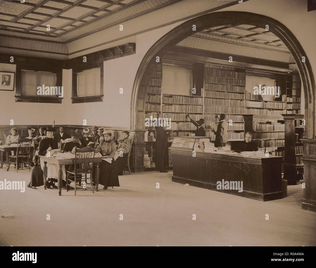 Library Interior, Claflin University, Orangeburg, South Carolina, USA