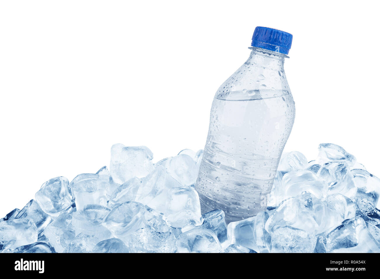 Ice Cubes In A Plastic Cup, Without Liquid On Gray Background Stock Photo,  Picture and Royalty Free Image. Image 33698447.