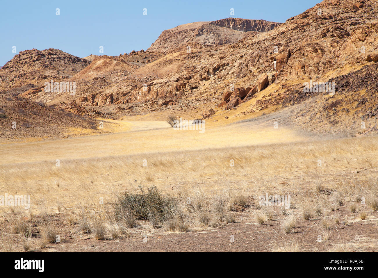 Exploring the desolation of Damaraland in Namibia Stock Photo - Alamy