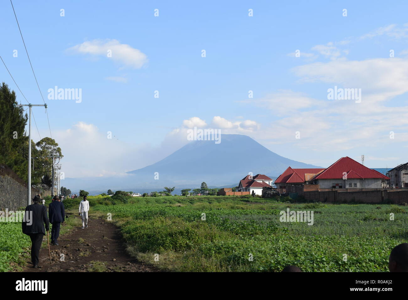 North Kivu, Goma Stock Photo