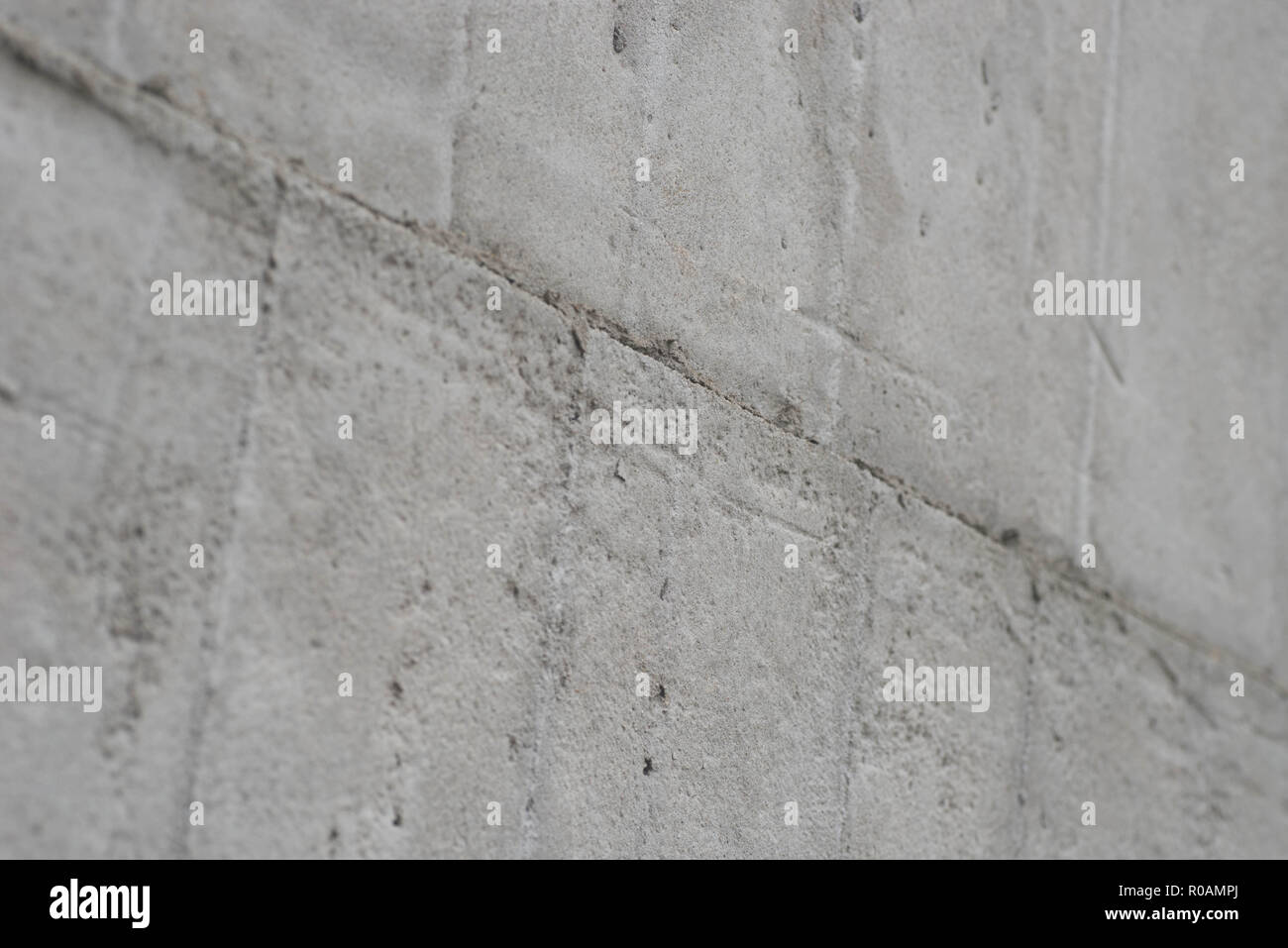gray concrete wall backround texture selective focus Stock Photo