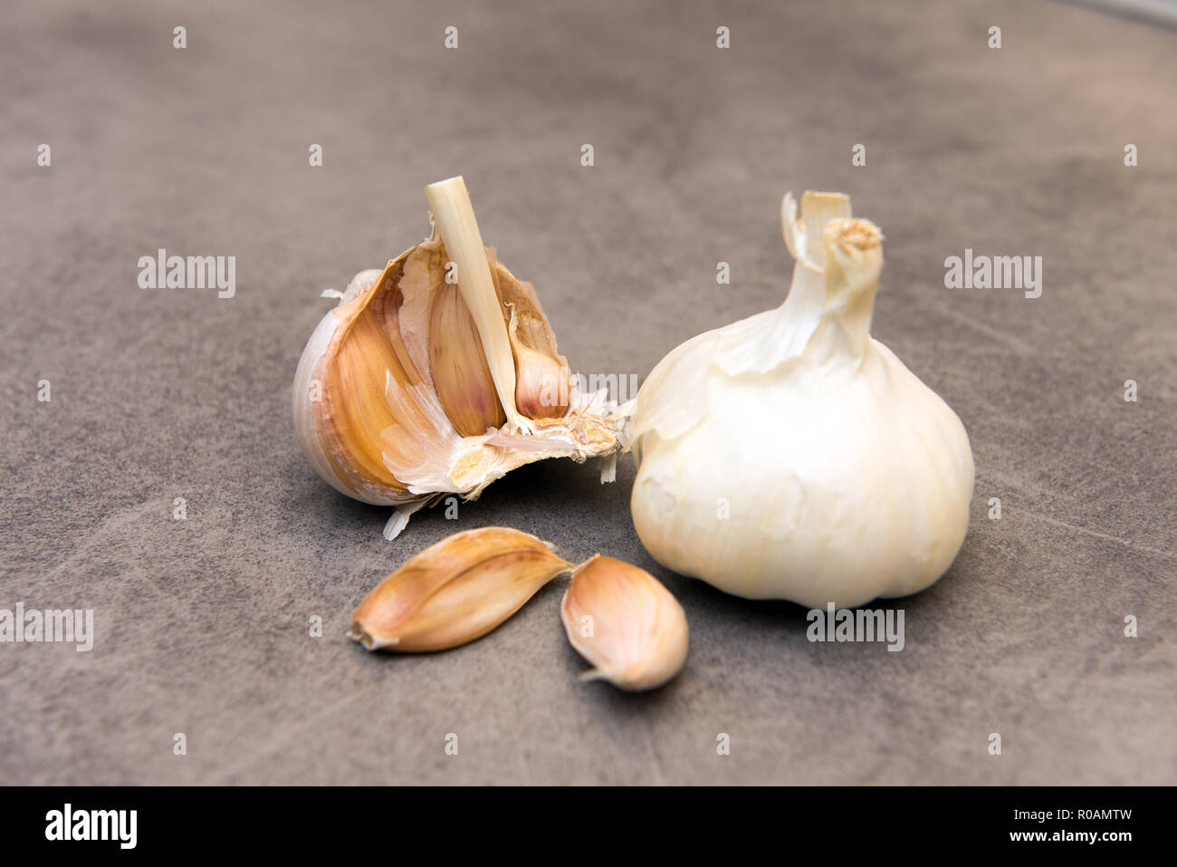 Garlic a natural antibiotic Stock Photo Alamy