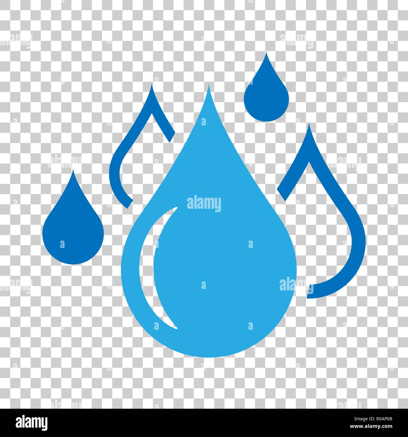 Water drop icon in flat style. Raindrop vector illustration on isolated  background. Droplet water blob business concept Stock Vector Image \u0026 Art -  Alamy, image size:1300x1390