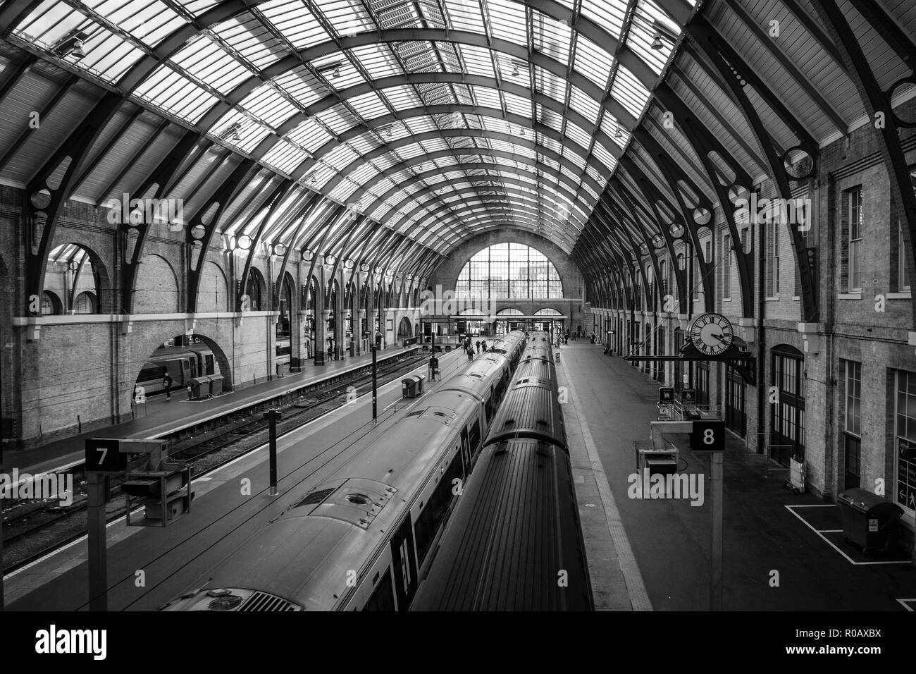 Kings Cross Railway Station, London, UK Stock Photo