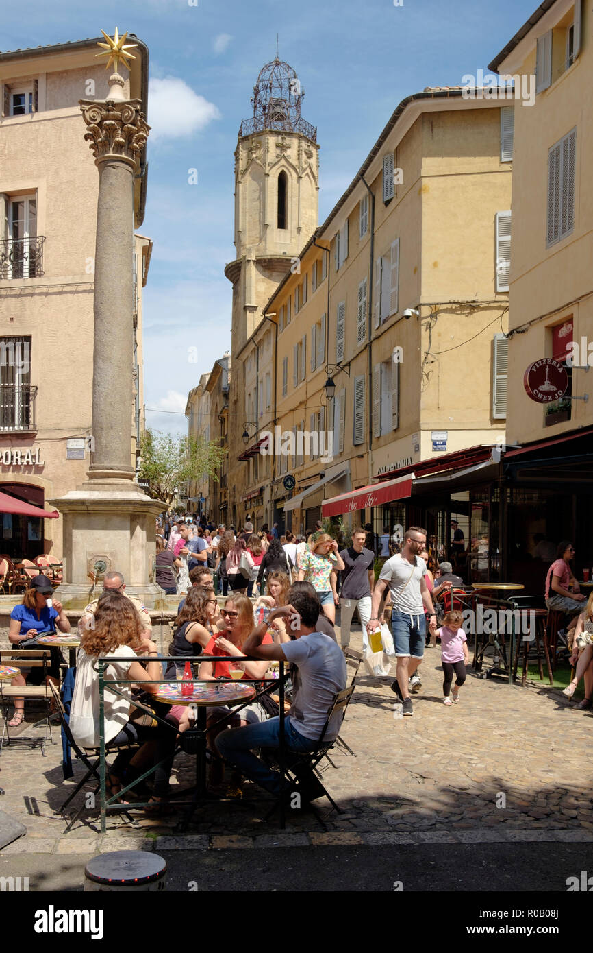 Aix en provence people cafe hires stock photography and images Alamy