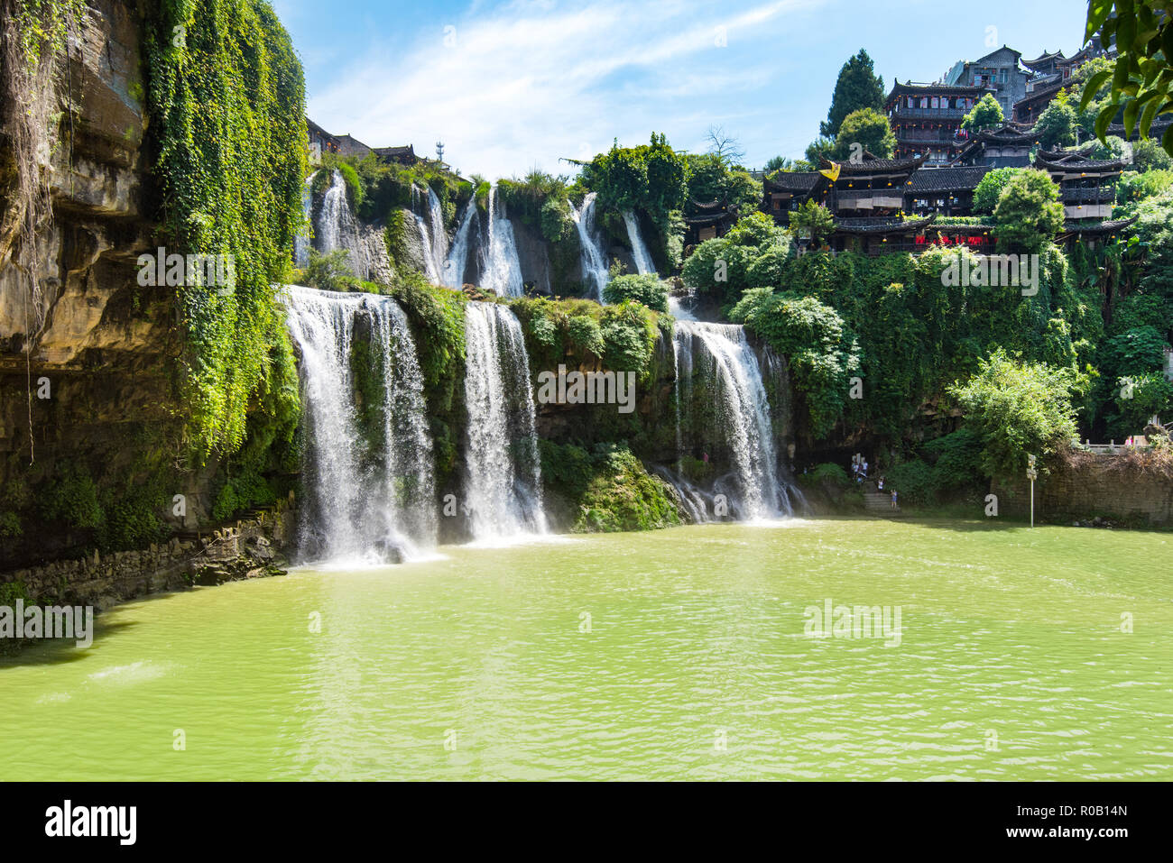 Wancun Waterfall Hi res Stock Photography And Images Alamy