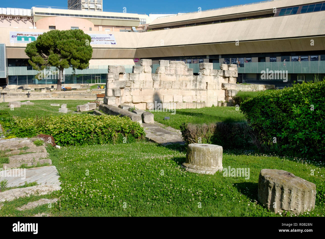 Jardin Des Vestiges Marseille